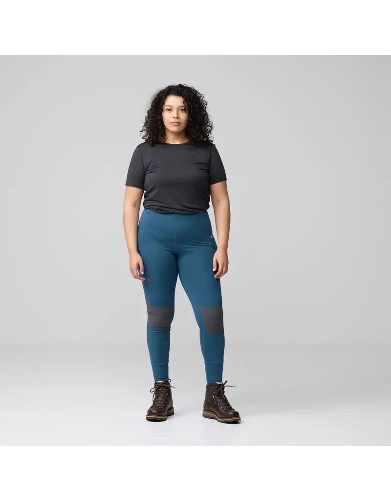 Fjällräven Abisko Trekking Tights Pro W Black and Iron Grey Large