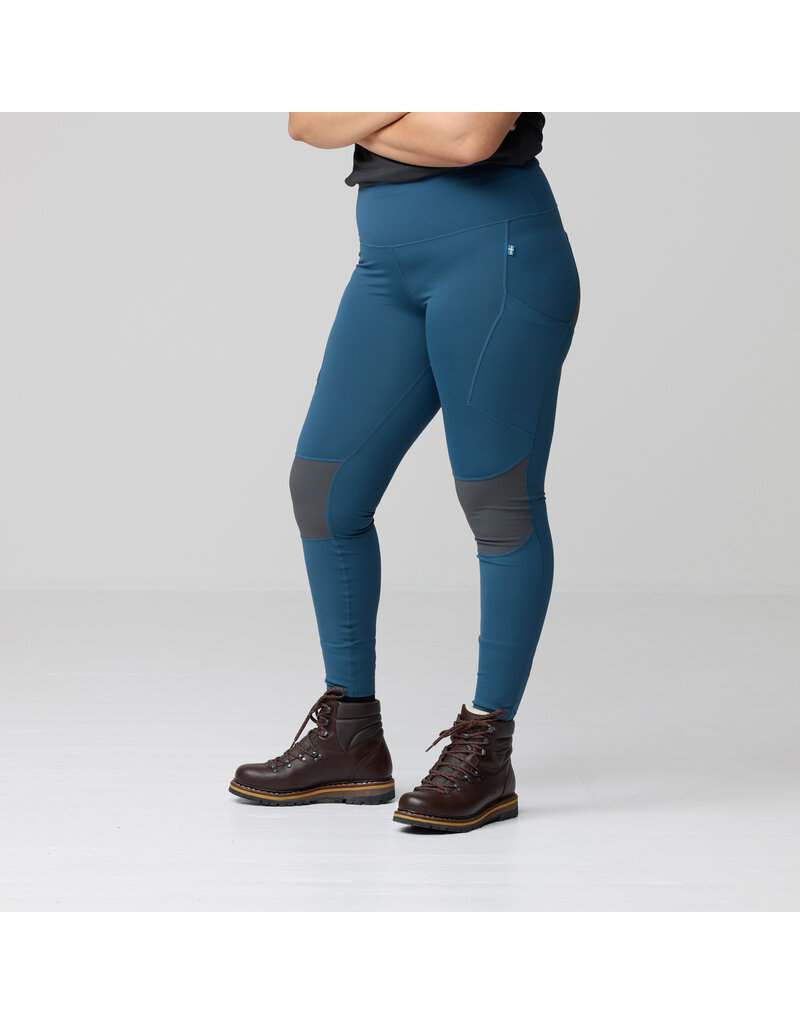 Fjällräven Abisko Trekking Tights Pro W Black and Iron Grey Large