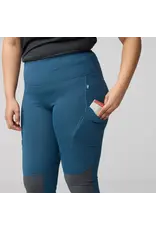 Fjällräven Abisko Trekking Tights Pro W Black and Iron Grey Large