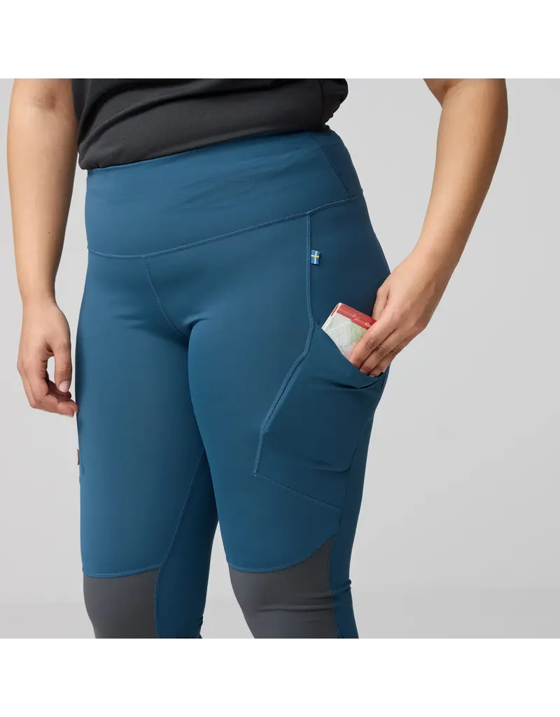 Fjällräven Abisko Trekking Tights Pro W Black and Iron Grey Large