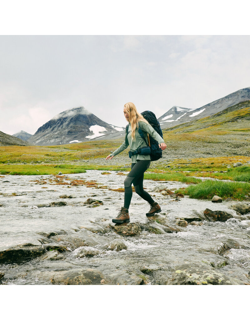 Fjällräven  Collants de randonnée Abisko Pro W Noir et gris fer Large