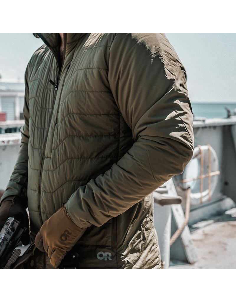 Outdoor Research Veste isolante Shadow pour homme Vert Ranger