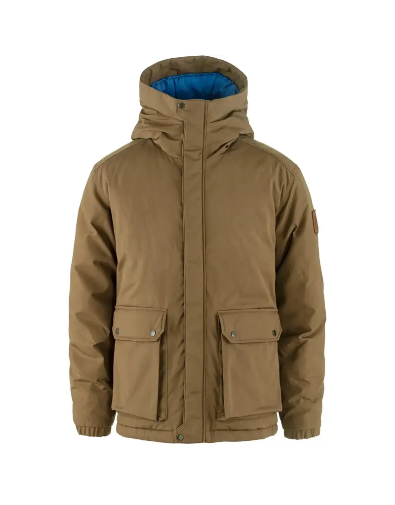 Fjällräven Övik Veste rembourrée M Bois Marron