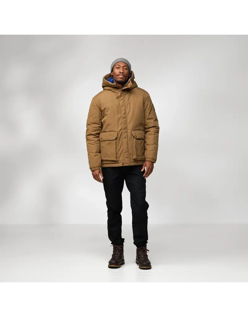 Fjällräven Övik Veste rembourrée M Bois Marron