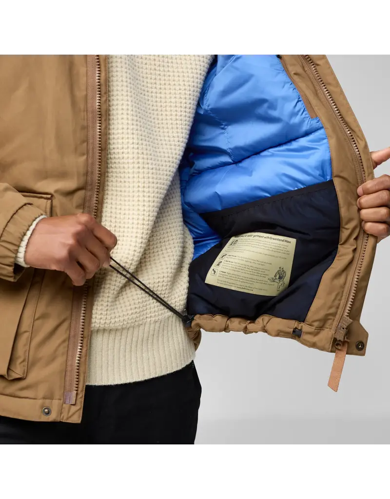 Fjällräven Övik Padded Jacket M Wood Brown