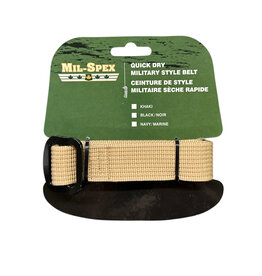 World Famous Military Web Belt Khaki