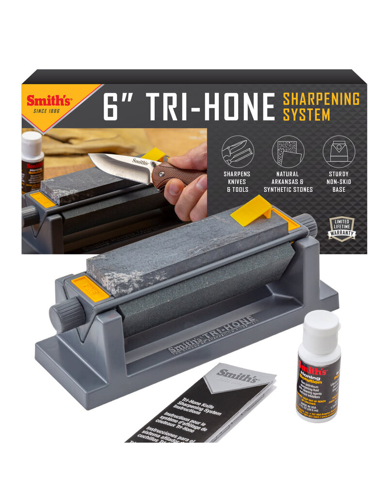 Smith's Système d'affûtage à trois pierres de 6 pouces
