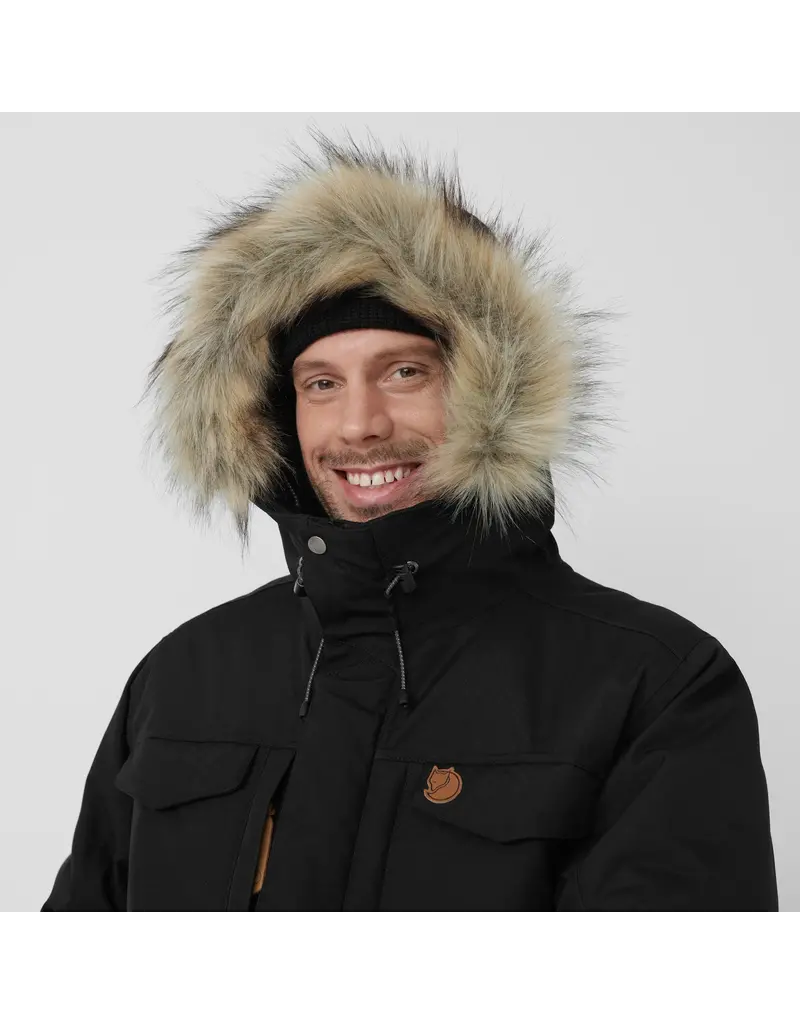 Fjällräven Parka NUUK M Chêne foncé