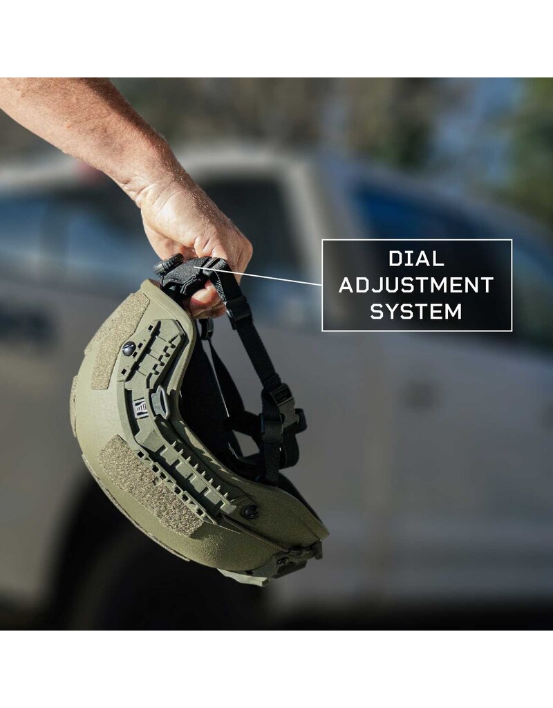 Premier Body Armor Fortis Ballistic Helmet Ranger Green