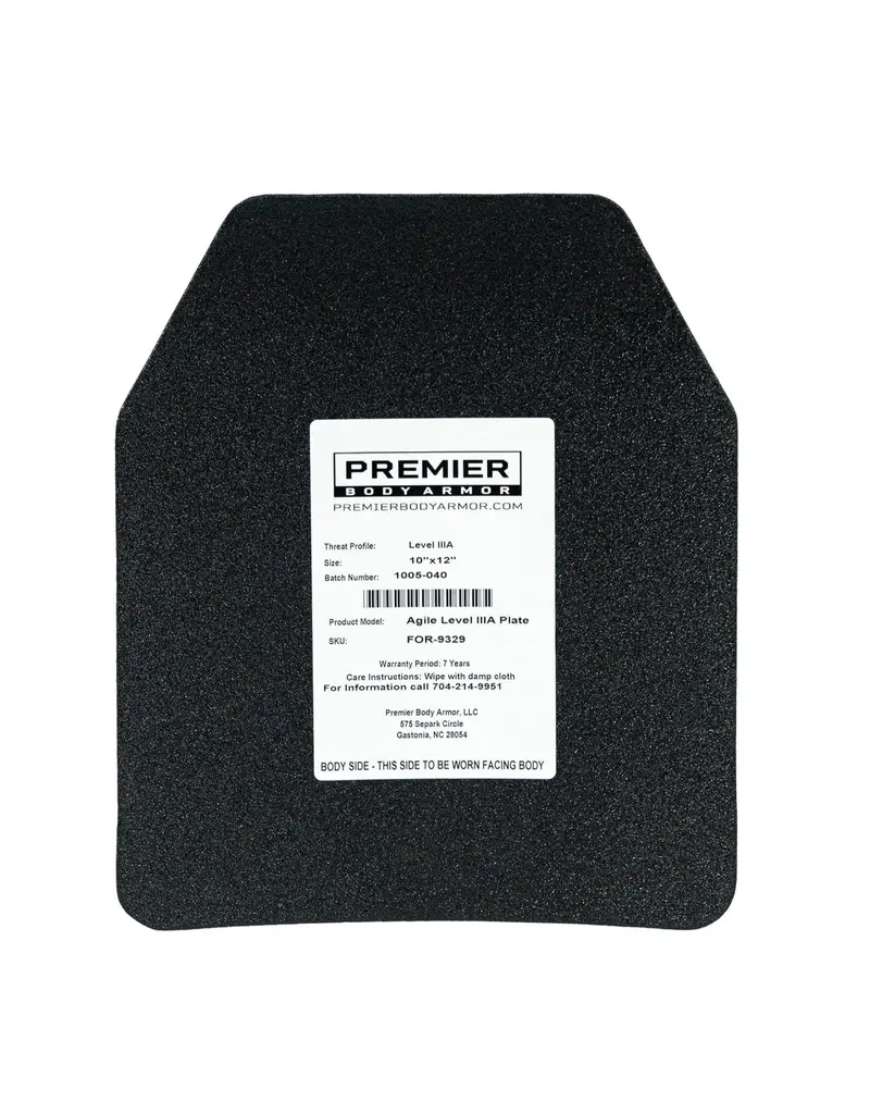 Premier Body Armor Agile PE Plate