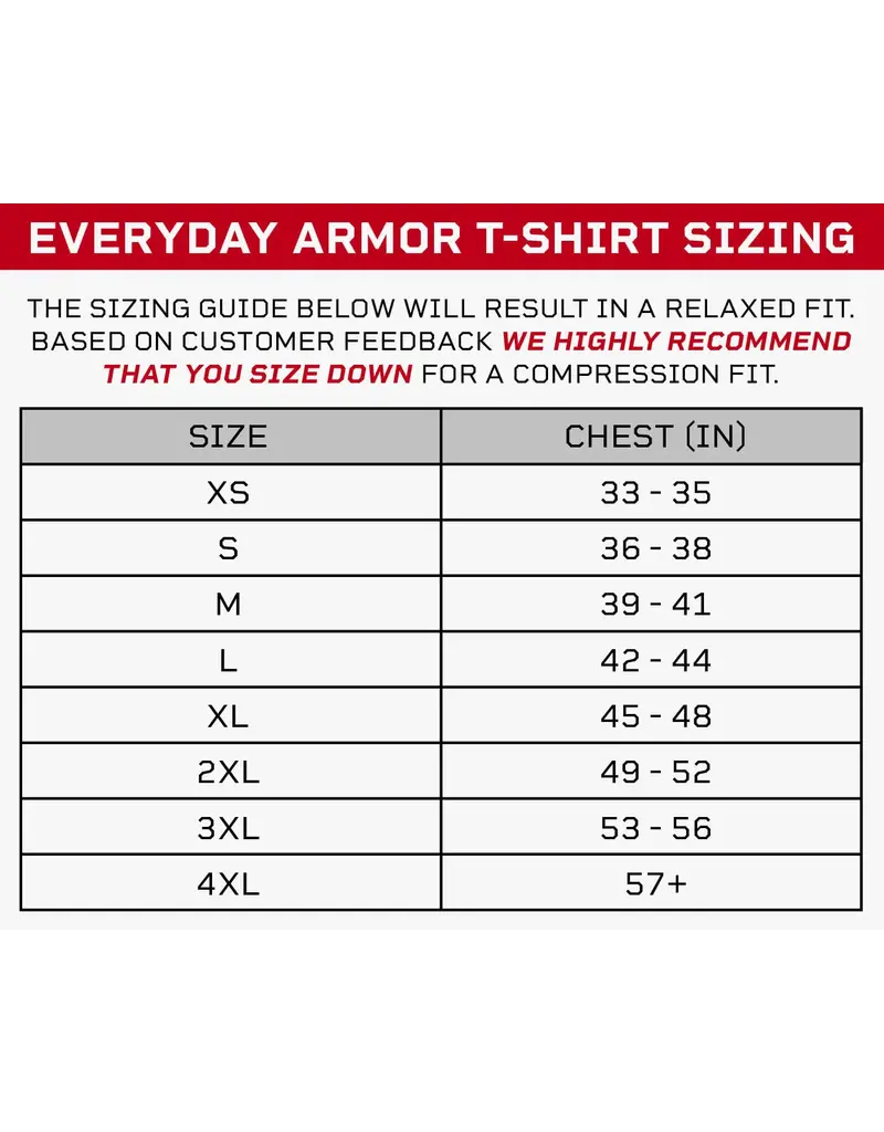 Premier Body Armor Everyday Armor T-shirt 360 Core Black