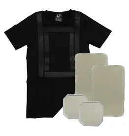 Premier Body Armor Everyday Armor T-Shirt 360 (Armored) Black