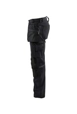 Blaklader Workwear Pantalon de travail en Softshell Noir