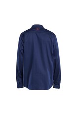 Blaklader Workwear Fire Retardant Collared Shirt Navy Blue