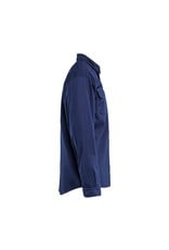 Blaklader Workwear Fire Retardant Collared Shirt Navy Blue