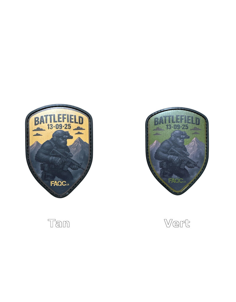 Battlefield Patch Souvenir