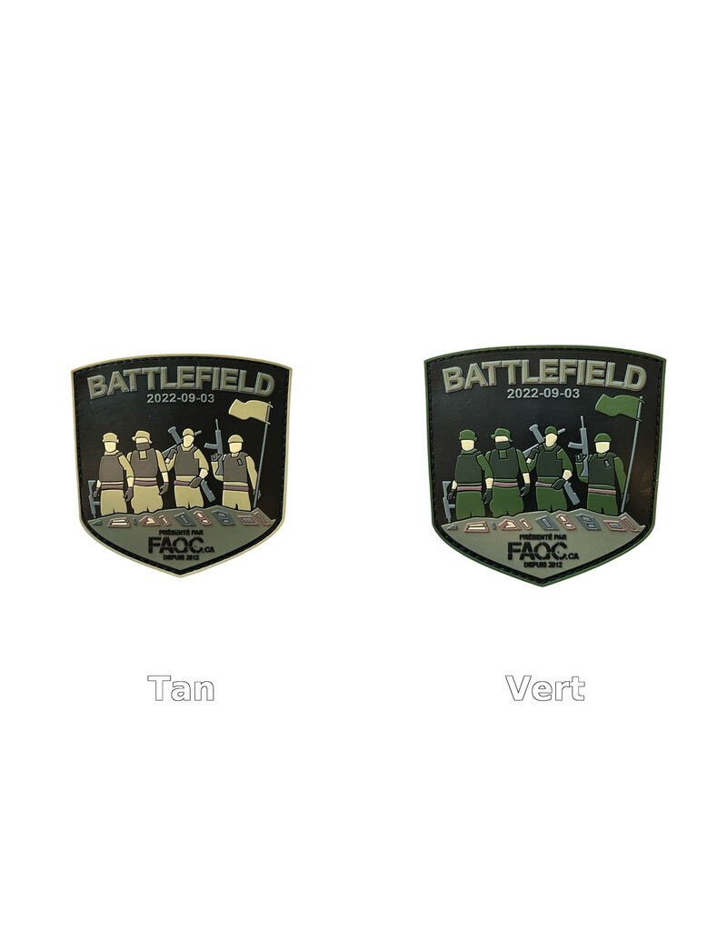 Battlefield Patch Souvenir