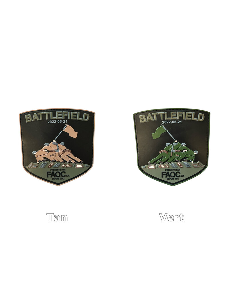 Battlefield Patch Souvenir
