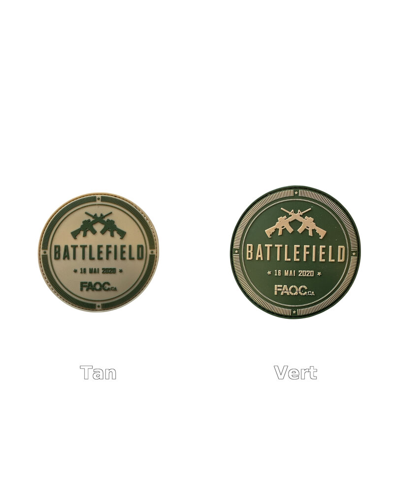 Battlefield Patch Souvenir