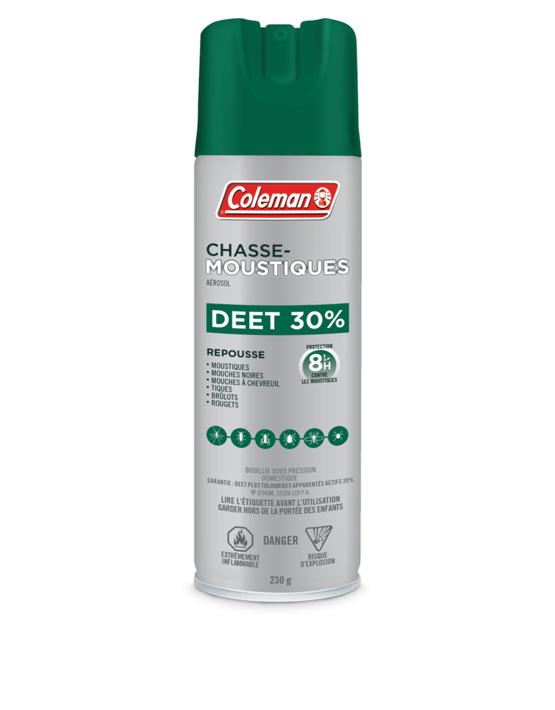 Coleman Chasse-Moustiques 30% DEET Aérosol 230gr