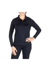 5.11 Tactical Polo Performance à manches longues pour femme, bleu marine foncé 5.11 Tactical Polo Performance à manches longues pour femme, bleu marine foncé