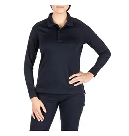 5.11 Tactical Women's Performance Long Sleeve Polo Dark Navy 5.11 Tactical Women's Performance Long Sleeve Polo Dark Navy