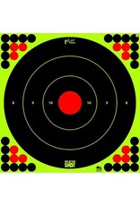 Pro-Shot Splatter Shot 8" Orange Bullseye Target 30 Pack