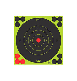 Pro-Shot Splatter Shot 6" Green Bullseye Target 12 Pack