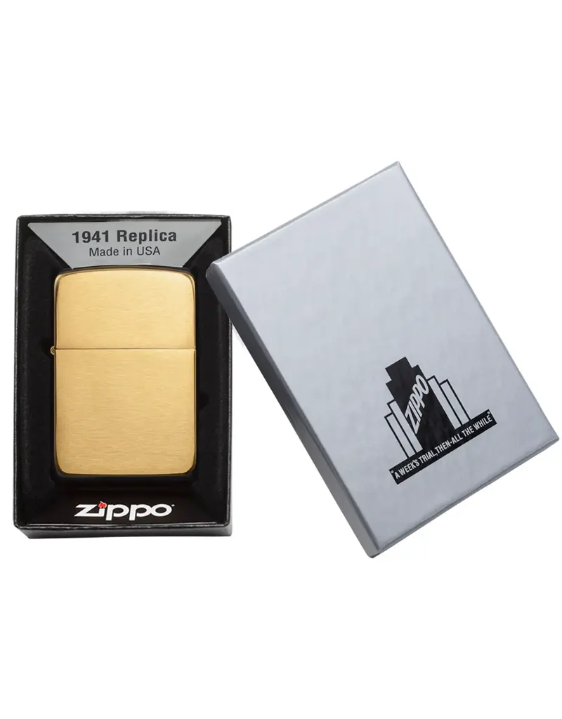 Zippo  Réplique en laiton vintage de 1941