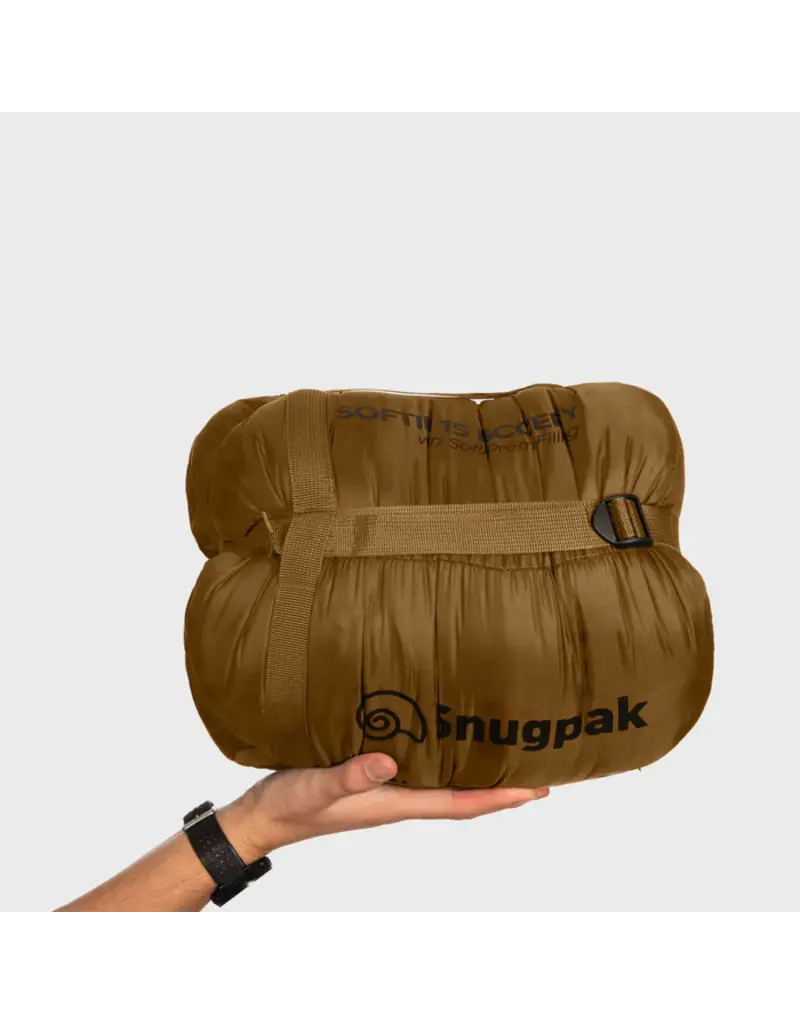 Snugpak Softie 15 Discovery Desert Tan Fermeture éclair droite