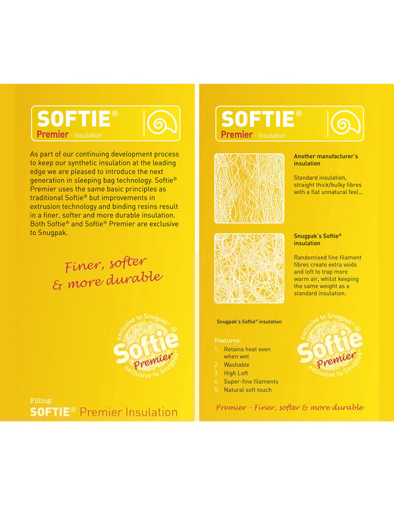 Snugpak Softie 9 Hawk Desert Tan Fermeture éclair droite