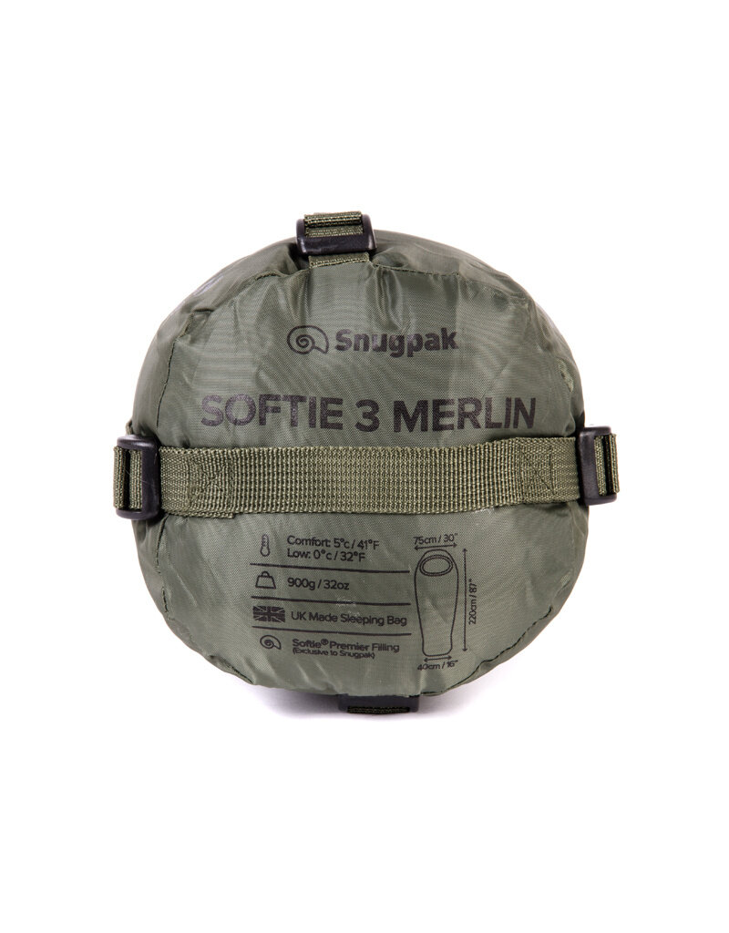 Snugpak Softie 3 Merlin Desert Tan Fermeture éclair côté droit