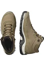 Salomon Botte Shelter Imperméable Gris pierre/Noir/Jour de pluie