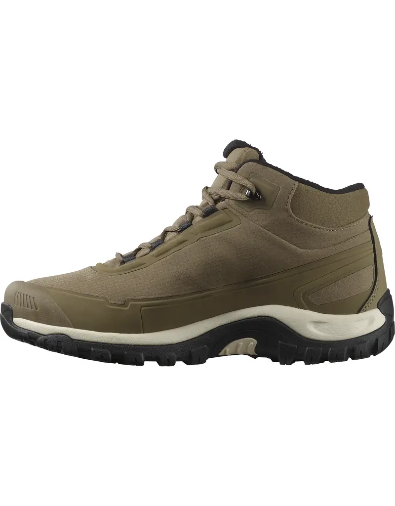 Salomon Botte Shelter Imperméable Gris pierre/Noir/Jour de pluie