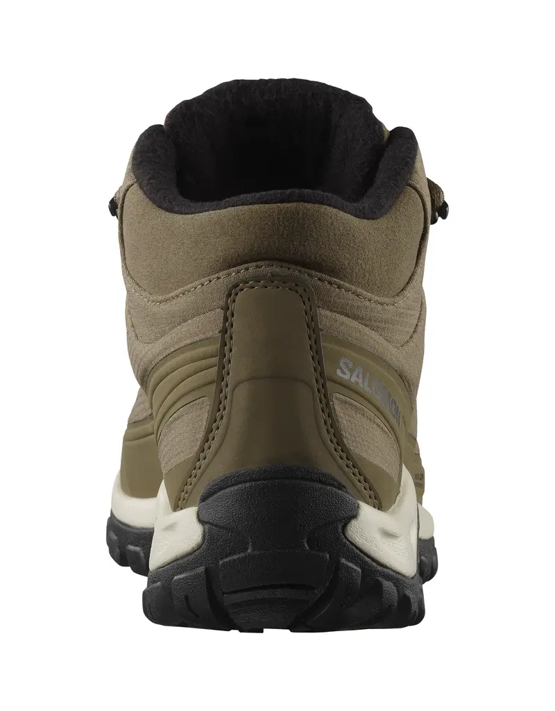 Salomon Botte Shelter Imperméable Gris pierre/Noir/Jour de pluie