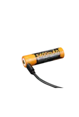 Fenix 3400mAh 18650 Battery with Micro-USB Charging Port