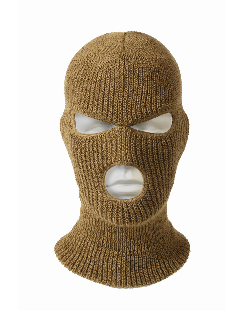 Rothco 3 Hole Face Mask Coyote Brown