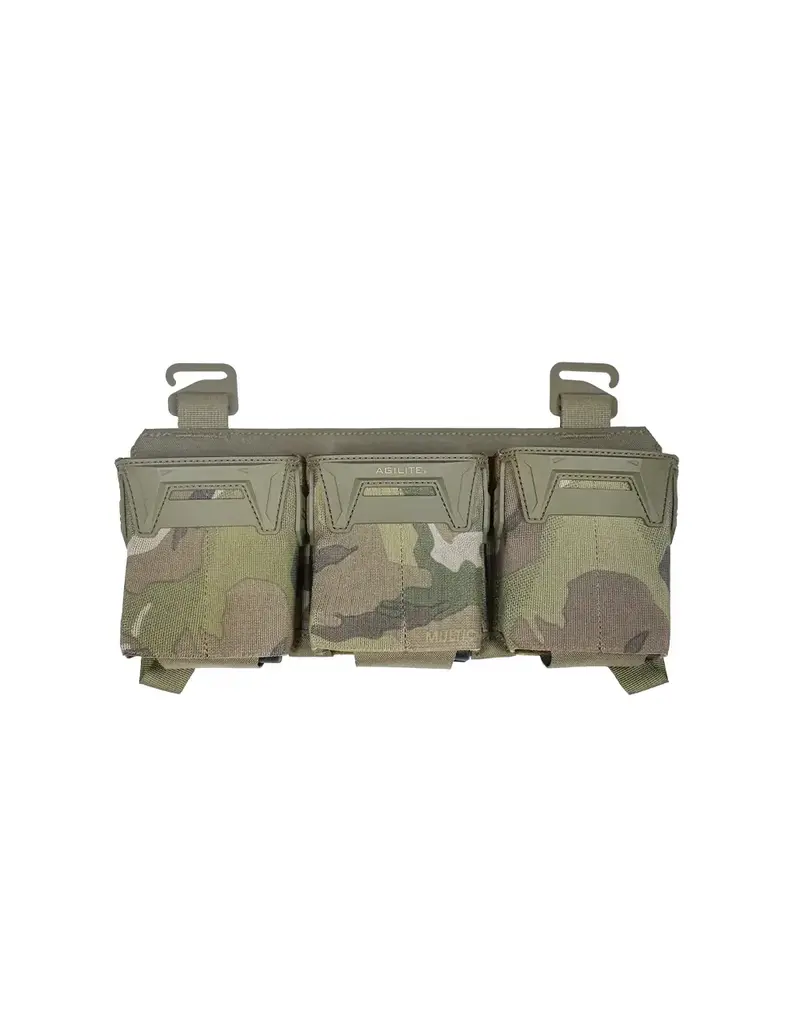 AGILITE Porte-chargeurs triple Pincer Placard .308