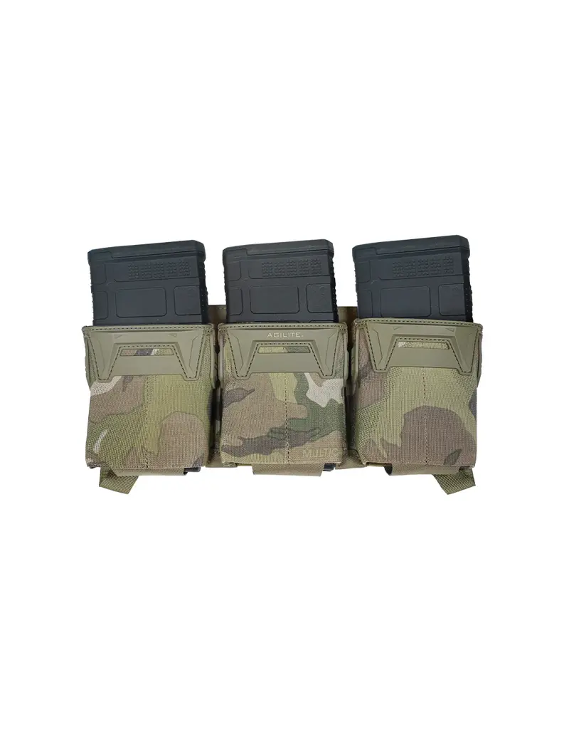 AGILITE Porte-chargeurs triple Pincer Placard .308
