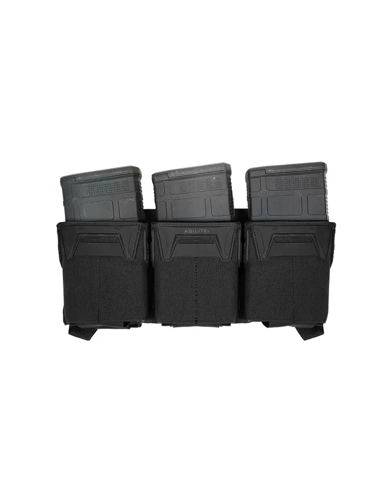 AGILITE Porte-chargeurs triple Pincer Placard .308