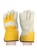 Allesco Inc. Smooth Cow Grain Leather Glove Pile Lined