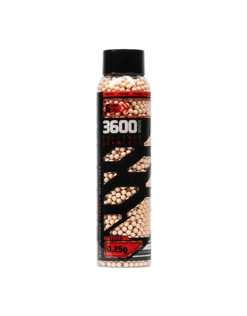 HK Army Billes lumineuses traçantes Glowball de 0,25 g - 3600 unités - Rouges