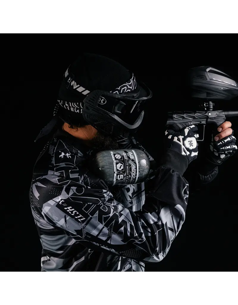 HK Army Réservoir Aerolite en fibre de carbone - 68 ci / 4500 psi - Transparent