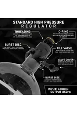 HK Army Aerolite Carbon Fiber Tank - 68ci / 4500psi - Clear