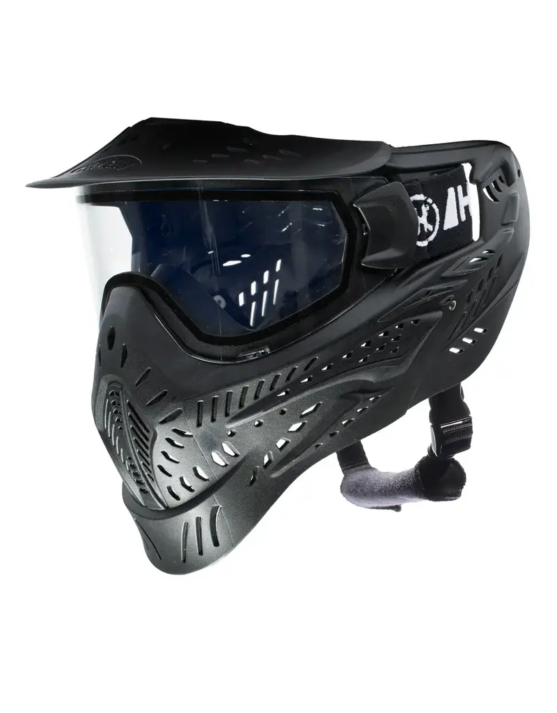 HK Army Masque Noir HSTL à verres transparents