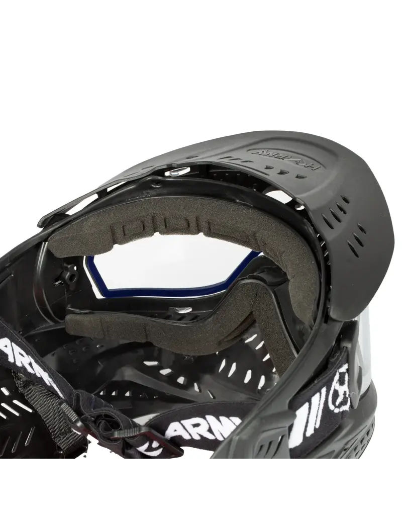 HK Army Masque Noir HSTL à verres transparents