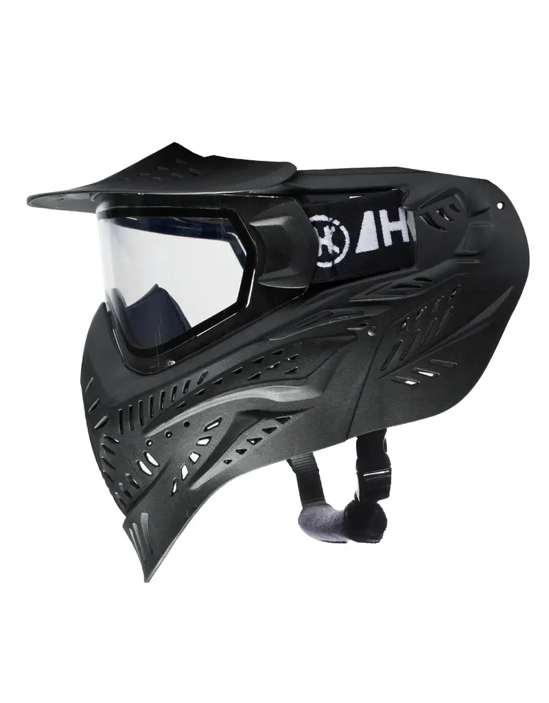 HK Army Masque Noir HSTL à verres transparents