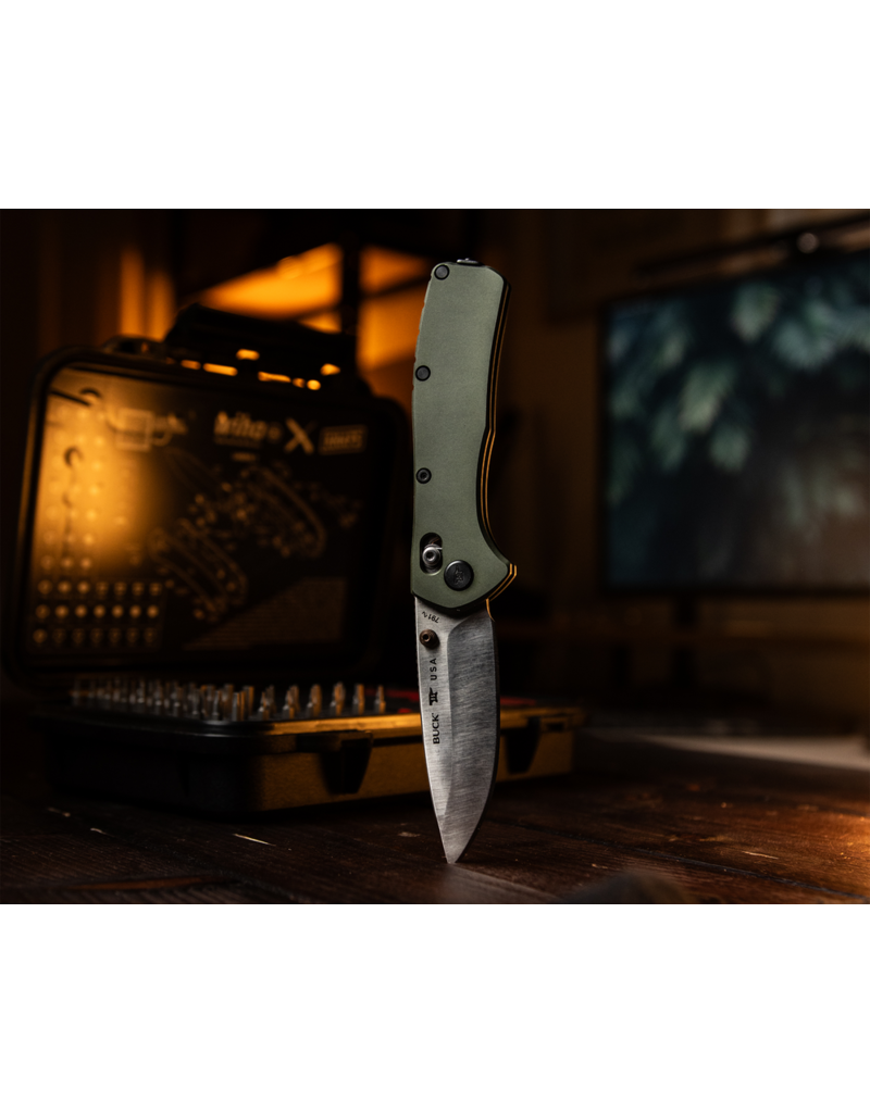 Buck Knives Range Elite Green