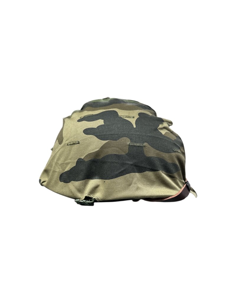 Genuine Casque M1 en acier style américain, couleur olive, avec housse de camouflage intérieure