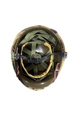 Genuine Casque M1 en acier style américain, couleur olive, avec housse de camouflage intérieure
